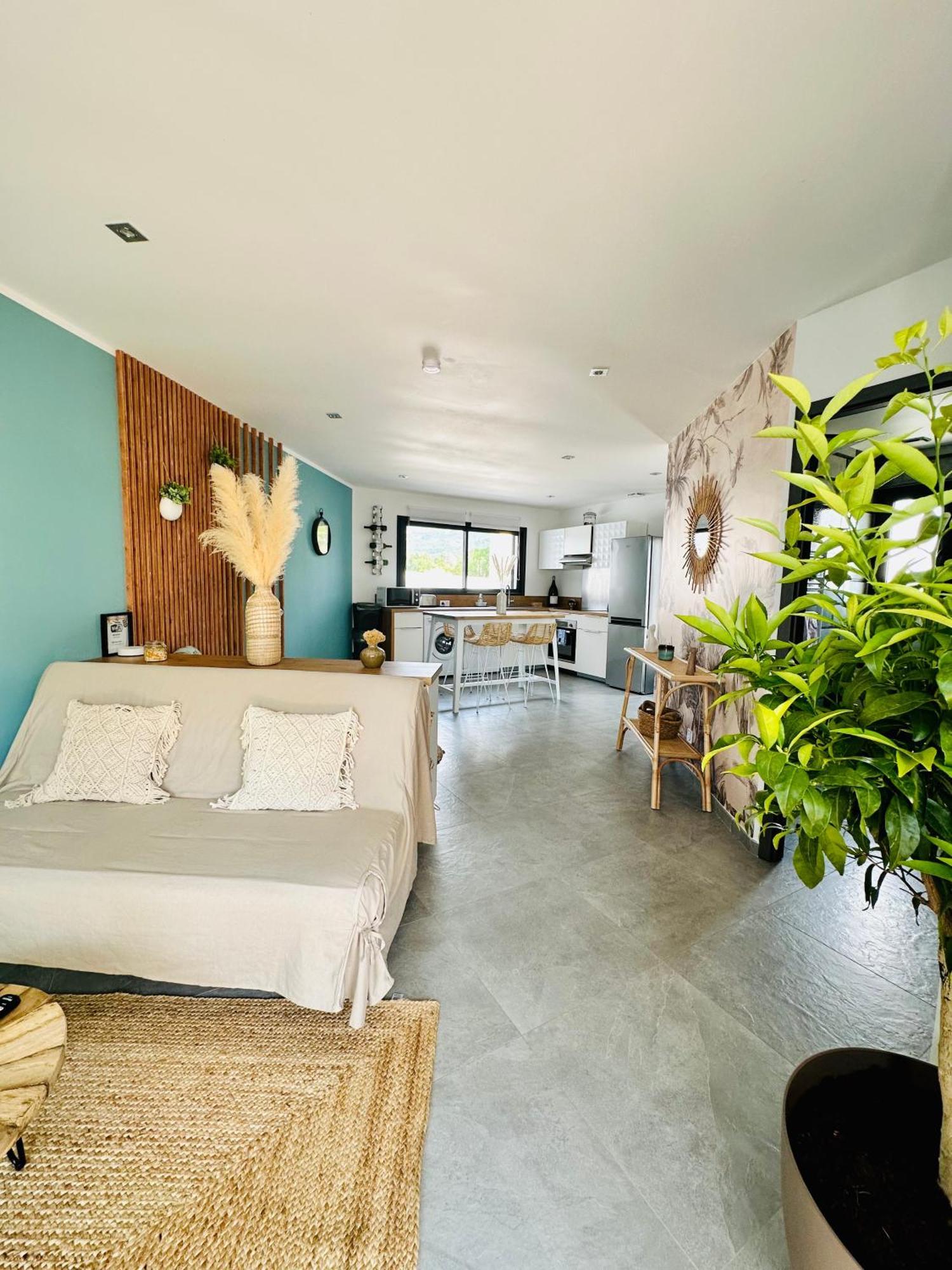 T2 « Boheme » Avec Spa… Calenzana Exteriör bild